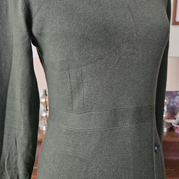 Banana Republic Button Skirt Sweater Dress - Picture 9 of 12